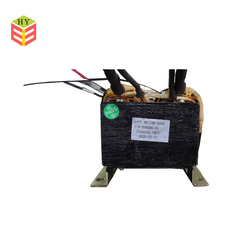 Low frequency single-phase power transformer